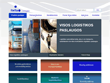 Tablet Screenshot of itella.lt